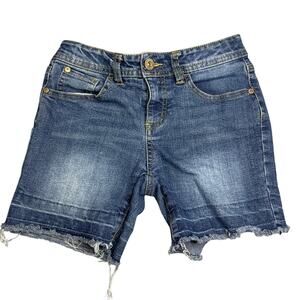 Arizona Jean Co Denim Blue Shorts Midi Girls 10 Reg